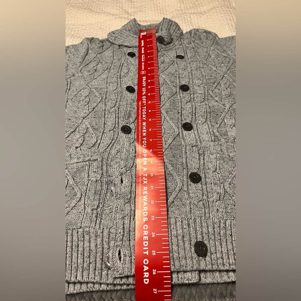 Vintage GUESS Double breasted cable sweater - Picture 13 of 15